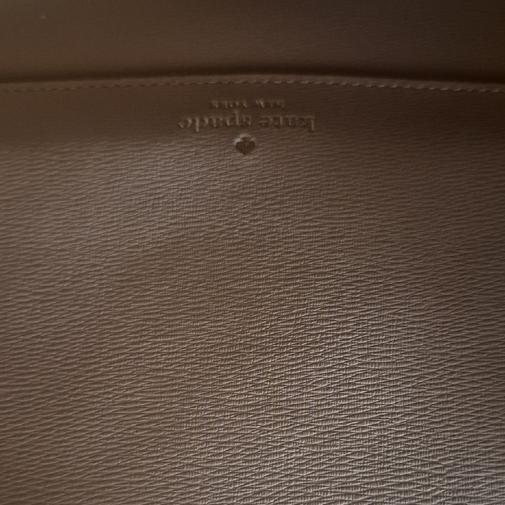 Kate Spade Vibrant Orange and Cream Tote - Picture 10 of 11